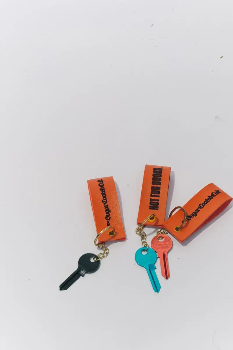 Three keyrings in a loose group