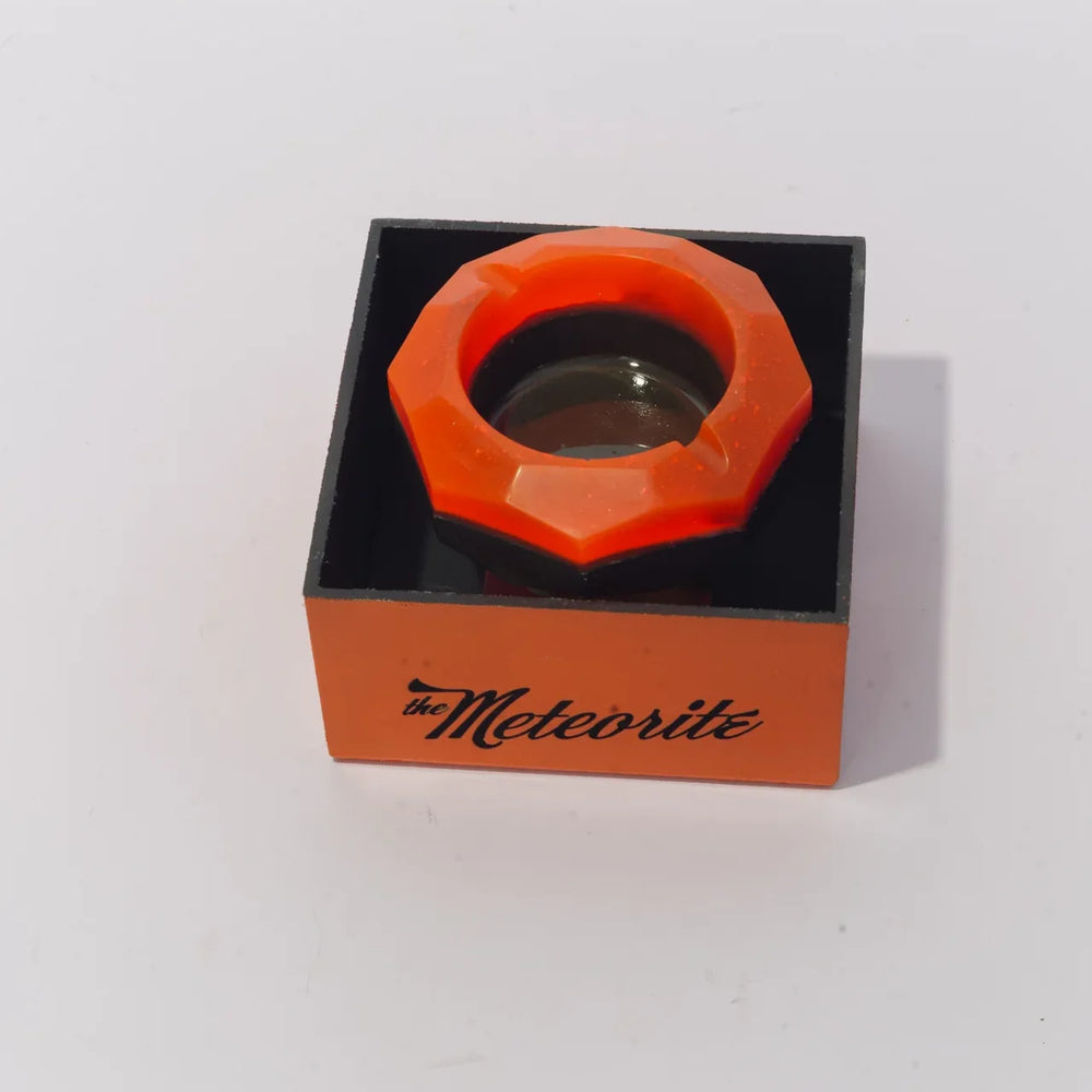 The Meteorite in its open box, from above