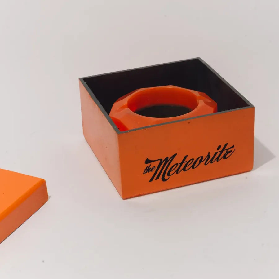 The Meteorite box, frame 5 of 6: the ashtray inside